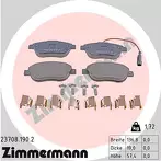 Передние тормозные колодки Zimmermann 23708.190.2 для Opel Combo D / Tour