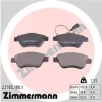 Передние тормозные колодки Zimmermann  23705.180.1