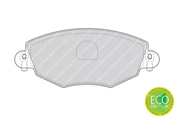 Ferodo Premier Eco Friction FDB1425 <span>тормозные колодки передние</span>