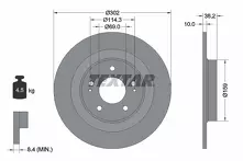 Тормозной диск Textar  92267403