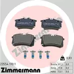 Задние тормозные колодки Zimmermann  23554.170.1