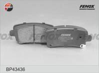 Задние тормозные колодки Fenox  BP43436