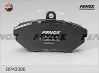 Передние тормозные колодки Fenox  BP43386