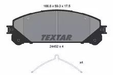 Передние тормозные колодки Textar  2445201