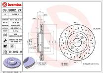 Тормозной диск Brembo Xtra Line  09.5802.2X