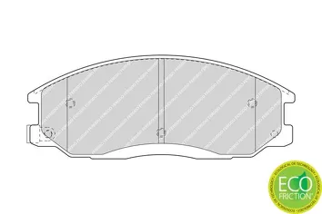 Ferodo Premier Eco Friction FDB1605 <span>тормозные колодки передние</span>