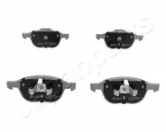 Передние тормозные колодки Japanparts PA-300AF для Mazda 3 BK / хэтчбек / рестайлинг