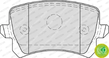 Ferodo Premier Eco Friction FDB4058 <span>тормозные колодки задние</span>