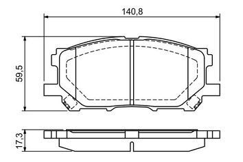 Bosch 0 986 494 218 <span>тормозные колодки передние</span>