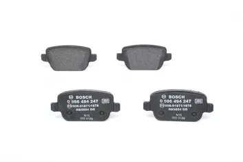 Bosch 0 986 494 247 <span>тормозные колодки задние</span>