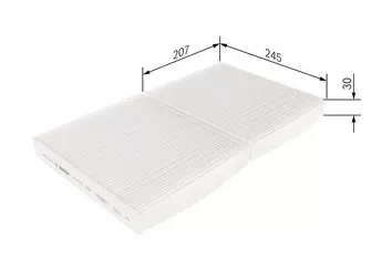 Bosch 1 987 435 064 <span>салонный фильтр пылевой</span>