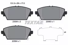 Передние тормозные колодки Textar 2309401 для Nissan Primera 3 пок. / P12 / универсал