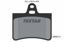 Задние тормозные колодки Textar  2330501