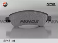 Задние тормозные колодки Fenox  BP43119