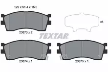 Передние тормозные колодки Textar  2387301