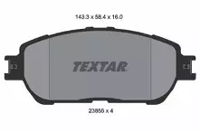 Передние тормозные колодки Textar  2385501