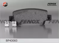 Задние тормозные колодки Fenox  BP43083