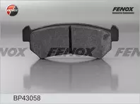 Задние тормозные колодки Fenox  BP43058