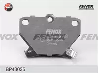 Задние тормозные колодки Fenox  BP43035