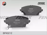 Передние тормозные колодки Fenox BP43212 для Nissan Primera 3 пок. / P12 / универсал