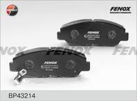 Передние тормозные колодки Fenox BP43214 BP43214
