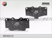 Передние тормозные колодки Fenox BP43210 для Toyota Hilux 7 пок.