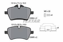 Передние тормозные колодки Textar Q+ 2398401 для Mini Hatch R50, R53 / 3 дв.