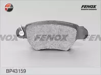 Задние тормозные колодки Fenox BP43159 для Opel Corsa C / рестайлинг