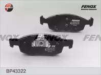 Передние тормозные колодки Fenox BP43322 для Renault Logan 1 пок.