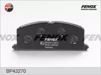 Передние тормозные колодки Fenox  BP43270
