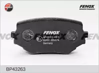 Передние тормозные колодки Fenox  BP43263