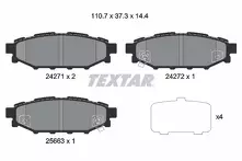 Задние тормозные колодки Textar  2427101