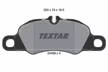Передние тормозные колодки Textar 2445901 для Porsche 911 997 кабриолет / рестайлинг