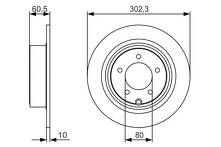 Тормозной диск Bosch  0 986 479 R07