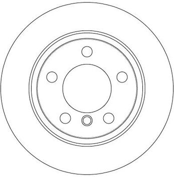 TRW DF6353 <span>тормозной диск полный</span>