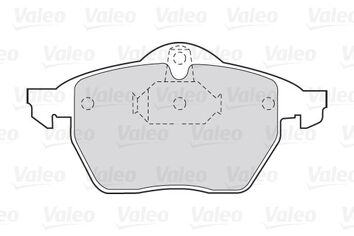 Valeo First 301454 <span>тормозные колодки передние</span>