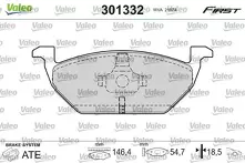 Передние тормозные колодки Valeo First  301332