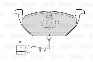 Valeo First 301332 <span>тормозные колодки передние</span>
