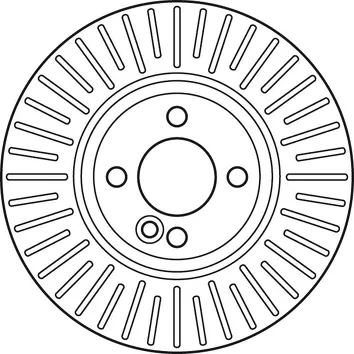 TRW DF6010 <span>тормозной диск вентилируемый</span>