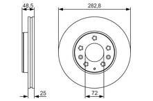 Тормозной диск Bosch  0 986 479 S60