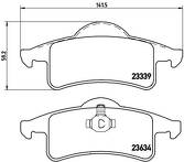 Задние тормозные колодки Brembo  P 37 006