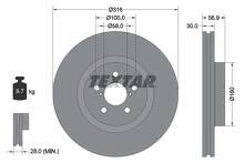 Тормозной диск Textar 92236503 для Subaru Forester 5 пок. / SK / рестайлинг