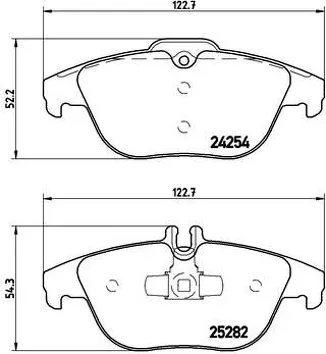 Brembo P 50 104 <span>тормозные колодки задние</span>