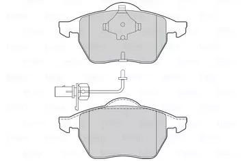 Valeo First 301483 <span>тормозные колодки передние</span>