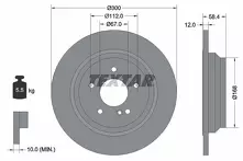 Тормозной диск Textar 92176503 для Mercedes-Benz S-Class W221 / рестайлинг