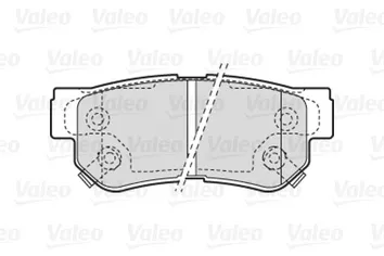 Valeo First 301748 <span>тормозные колодки задние/передние</span>