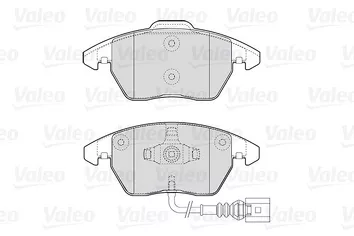 Valeo First 301635 <span>тормозные колодки передние</span>
