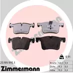 Передние тормозные колодки Zimmermann  25199.995.1