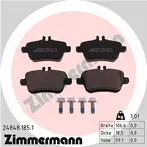 Задние тормозные колодки Zimmermann  24848.185.1