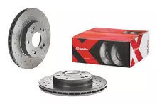 Тормозной диск Brembo Xtra Line 09.5457.3X для Acura RSX 1 пок. / рестайлинг
